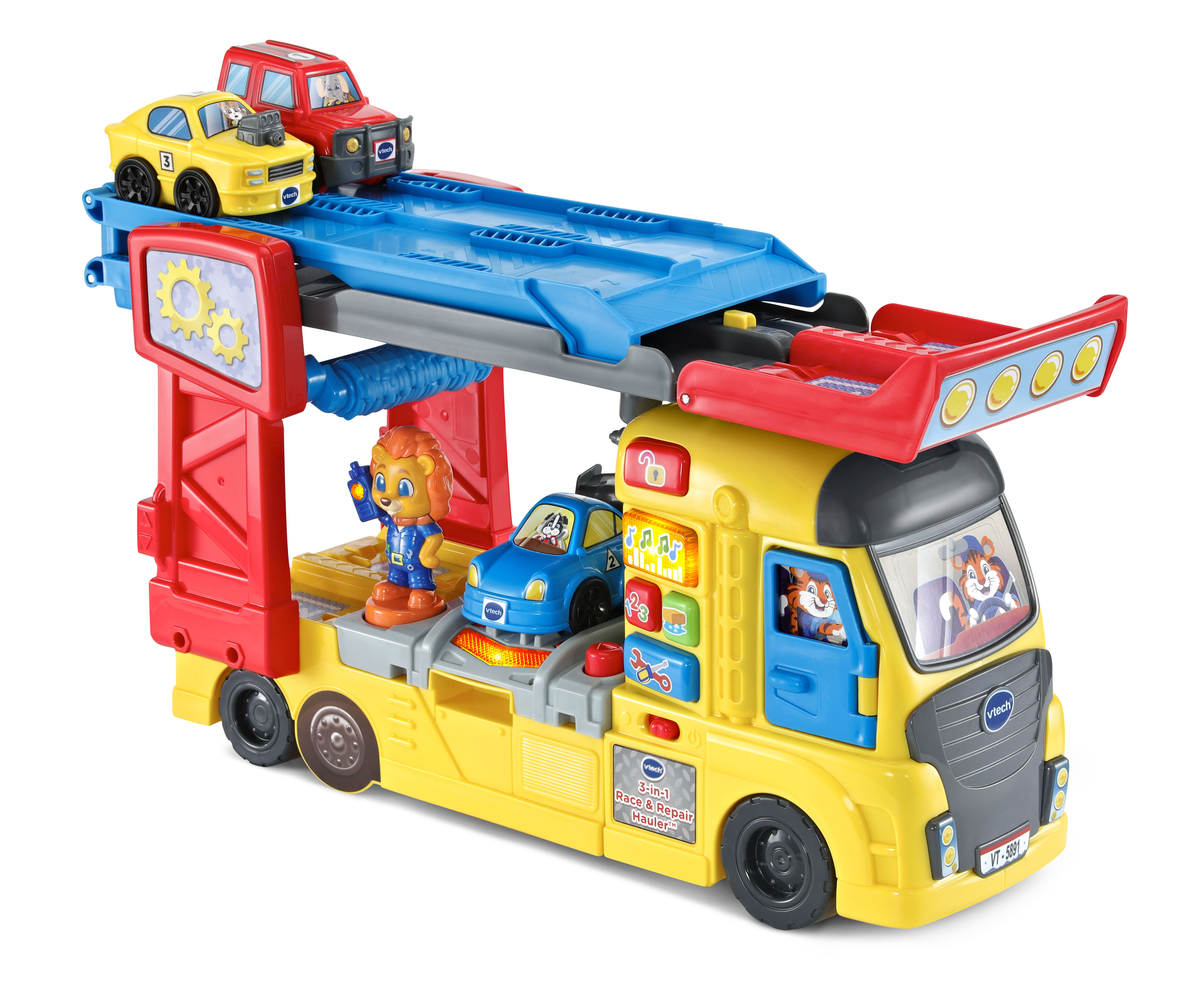 VTech® 3-in-1 Race & Repair Hauler™