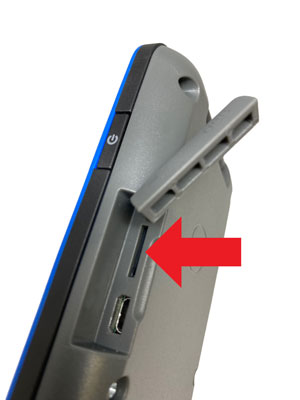 microSD card slot