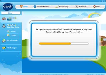 download an update to the MobiGo<sup>®</sup> firmware