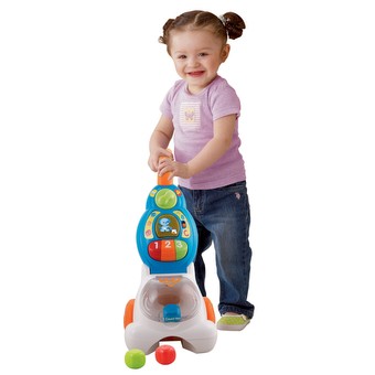 Age 1+ VTech Baby Counting Colours Vacuum Cleaner Hoover Kids Music Sounds Toy 