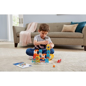 Promo Circuit à Billes Marble Rush - Racing Set électronic M200e Vtech Circuit A Billes Marble Rush   Discovery Set Xs100 Vtech 1115130