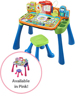 Get Ready for School Learning Desk. Also available in pink.
