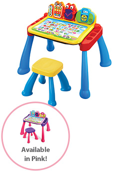Touch & Learn Activity Desk Deluxe, also available in pink