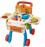 2-in-1 Shop & Cook Playset