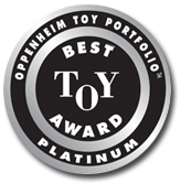 Oppenheim Toy Portfolio. Best Toy Award. Platinum