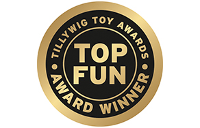 TILLYWIG TOY AWARDS. TOP FUN. AWARD WINNER