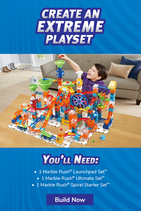 Create an extreme Marble Rush playset