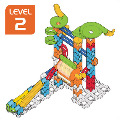 Marble Rush Corkscrew Rush Set Build 8, Level 2