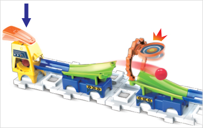 Adjust the track and amount of force used on the pedal kicker.