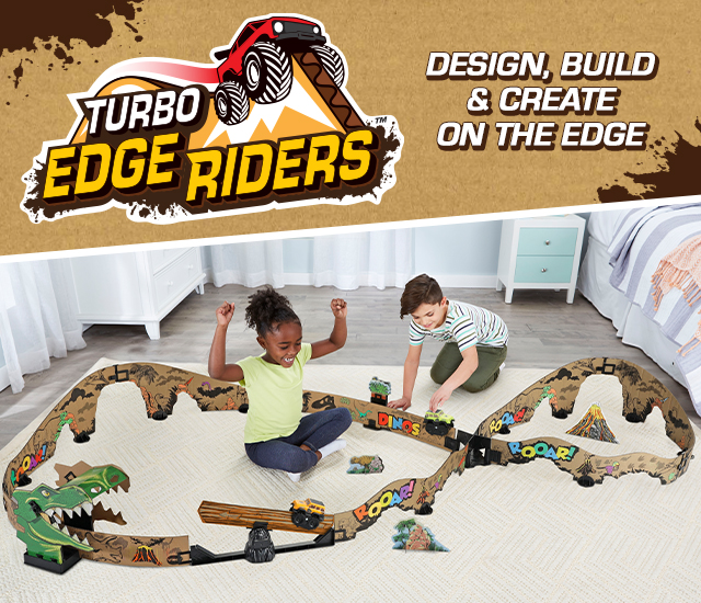 Turbo Edge Riders by VTech. Design, build and create on the edge.