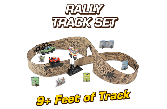 VTech Turbo Edge Riders Rally Track Set. 9 plus feet of track.